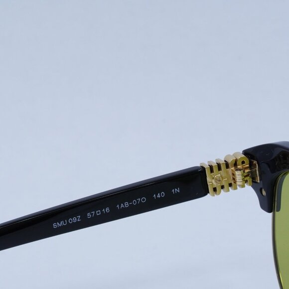Miu Miu MU09ZS 1AB07O Sunglasses Black Aviator Frame main image 2